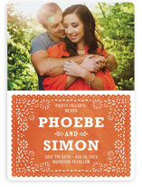Fiesta Folk Art Save the Date Magnets