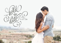 Hold the Date Save the Date Postcards