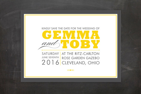 COCKTAIL HOUR Save the Date Postcards