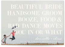 You in or What Save the Date Postcards