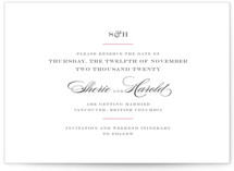 Charming Go Lightly Save the Date Postcards