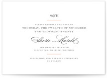 Charming Go Lightly Save the Date Postcards