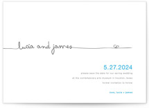 The Happy Couple Save the Date Postcards