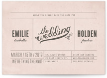 Mr. Laurence Save the Date Postcards