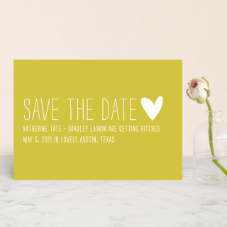 Passing Notes Save the Date Postcards