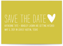 Passing Notes Save the Date Postcards