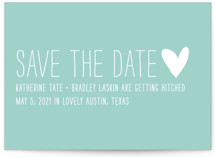 Passing Notes Save the Date Postcards
