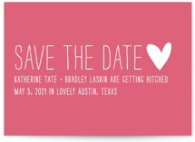 Passing Notes Save the Date Postcards