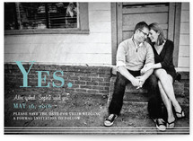 simply stripes Save the Date Postcards