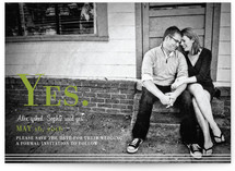 simply stripes Save the Date Postcards