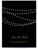 Midnight Vineyard Save the Date Postcards