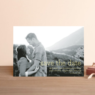 Simply in Love Save the Date Postcards