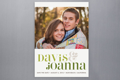 Love Lettered Save the Date Postcards