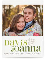 Love Lettered Save the Date Postcards