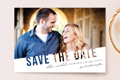 Simply See Through Save the Date Postcards
