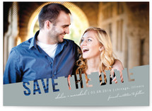 Simply See Through Save the Date Postcards