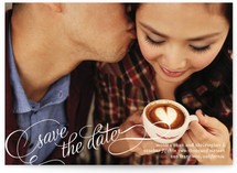 Save in Script Save the Date Postcards