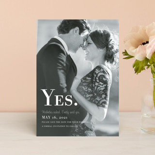 Nostalgia Save the Date Postcards