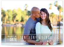 Silver Screen Save the Date Postcards