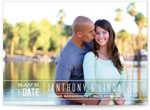 Silver Screen Save the Date Postcards