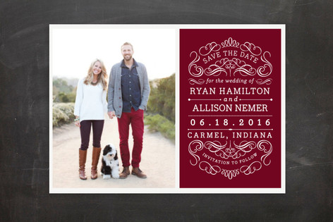 Flourishing Love Save the Date Postcards