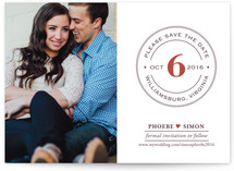 Diamond Ring Save the Date Postcards