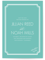 Modern Classic Save the Date Postcards