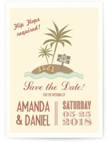 Flip Flops Required Save the Date Postcards
