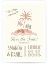Flip Flops Required Save the Date Postcards