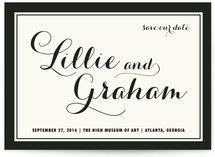 Symphony Save the Date Postcards