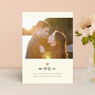 love struck Save the Date Postcards