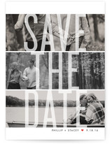 Trifecta Save the Date Postcards