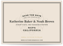 Label Save the Date Postcards