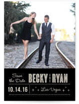 Lucky in Love Save the Date Postcards