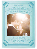 A Chalkboard Marriage Save the Date Postcards