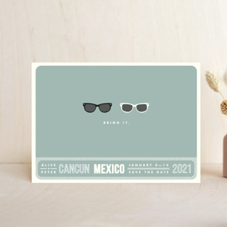 Shades Save the Date Postcards