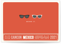 Shades Save the Date Postcards