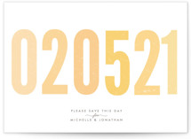 Ice Cream Parlour Pastels Save the Date Postcards