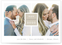 Frame Up Save the Date Postcards