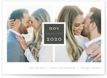 Frame Up Save the Date Postcards