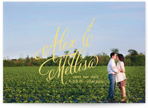 Timeless Bold Typography Save the Date Postcards