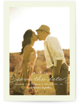 Simply Timeless Save the Date Postcards