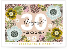 Cottage Garden Save the Date Postcards
