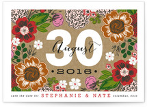 Cottage Garden Save the Date Postcards