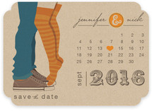 Tiptoe Kiss Save the Date Cards