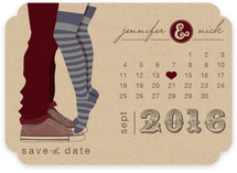 Tiptoe Kiss Save the Date Cards