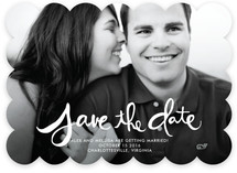 Hand-Lettered Save the Date Cards