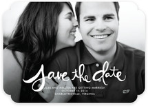 Hand-Lettered Save the Date Cards