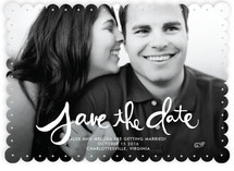 Hand-Lettered Save the Date Cards