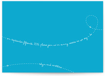 Fly with Us Save the Date Cards